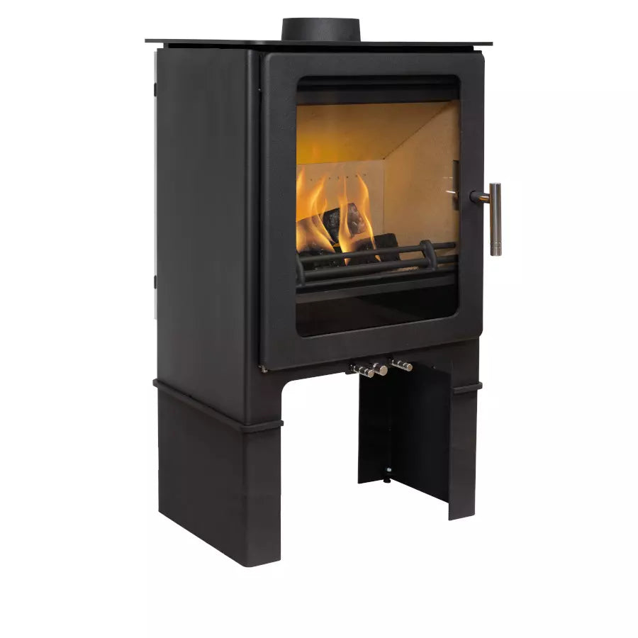 Mendip Loxton 8 Dual Control Log Store Multifuel Stove