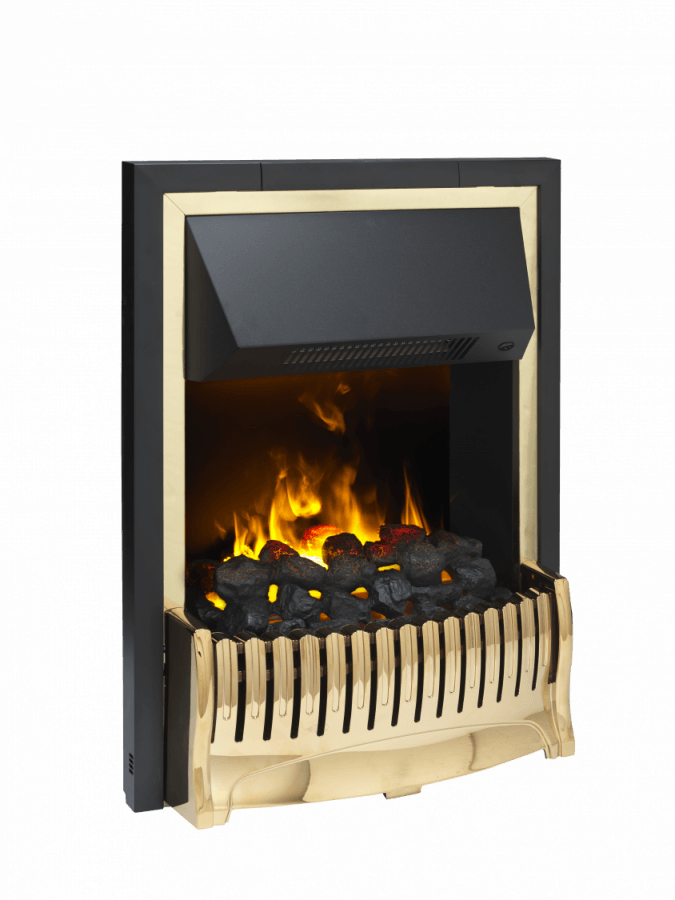 Dimplex Bellemont Brass Optimyst