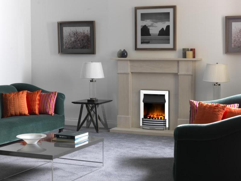 Dimplex Penngrove Chrome Optimyst