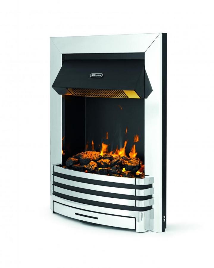 Dimplex Penngrove Chrome Optimyst