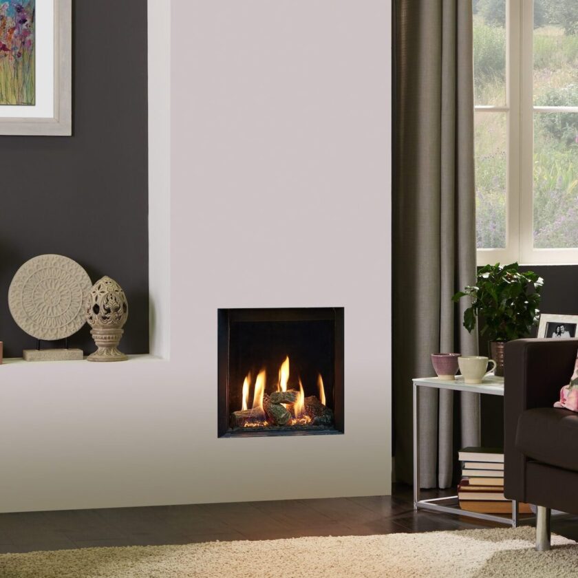 Gazco Riva2 400 Edge Conventional Flue Gas Fire