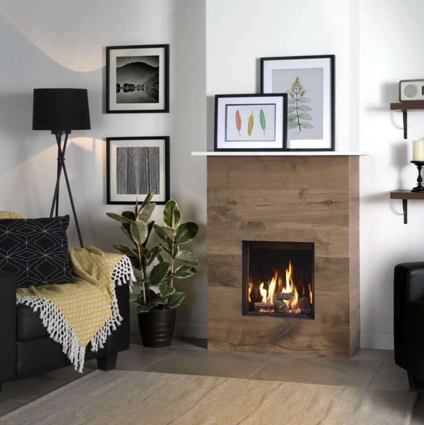 Gazco Riva2 400 Edge Conventional Flue Gas Fire