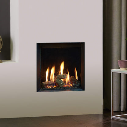 Gazco Riva2 400 Edge Conventional Flue Gas Fire