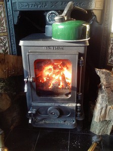 The Small Wood Cook Stove from Salamander Stoves